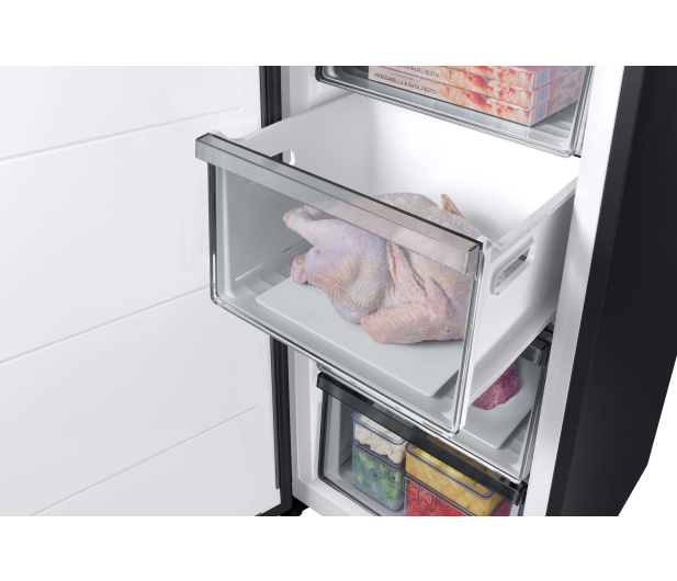 Zamrażarka Samsung RZ32C7CBEB1 EF Twin No Frost 186cm 36dB Grafitowa Stal Kostkarka SLIM AI 323L - 1306367 - zdjęcie 10